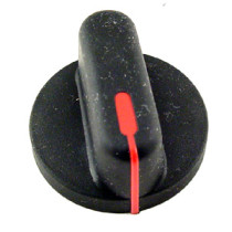 124104 - Pure Touch Knob W/Red Pointer - Adc American Dryer Corp