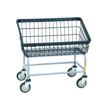 200S/D7 - Large Capacity Front Load Laundry Cart, Dura Seven - R&B Wire