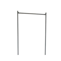 56ANTI - Antimicrobial Large Double Pole Rack     (for 200 series carts)  - R&B Wire