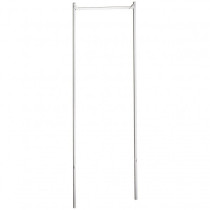 58ANTI - Antimicrobial Double Pole Rack        (for 100 and 96 series carts)  - R&B Wire