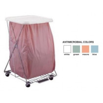 641W - Antimicrobial Hamper Bag White Color - R&B Wire