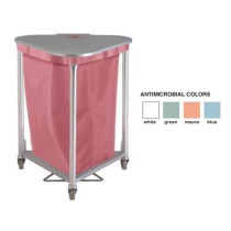 669/AMB - Triangular Antimicrobial Hamper Bag for 669 Series Blue Color - R&B Wire