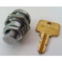 875061 - 1/4" Turn Coin Box Lock W/Washer - Adc American Dryer Corp