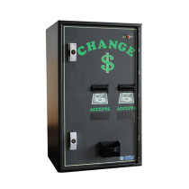 AC2002 Front Load High Security Bill to Coin Changer Dual Validators Dual Hoppers - American Changer