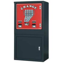AC6000 Front Load Token or Quarter Change Dispenser Dual Validators Dual Hoppers - American Changer