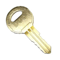 Special Keyed Duo Key for Money Coin Boxes - Greenwald