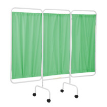 Three Panel Mobile Privacy Screen Green Color