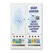 8 Column Soap Vender for Vended Soap Electronic