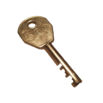 Special Keyed Xep Key for Money Coin Boxes- Esd
