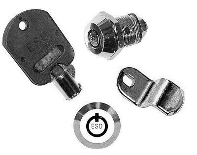 Locksmith Tubular Cam ESD 7-Pin Coin Operated Laundry Lock Coin Box ZB7 Key 